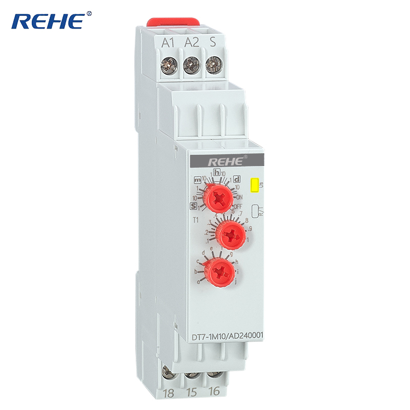 DT7-1M10 AC/DC12V-240V Electronic Programmable Multifunction Relay