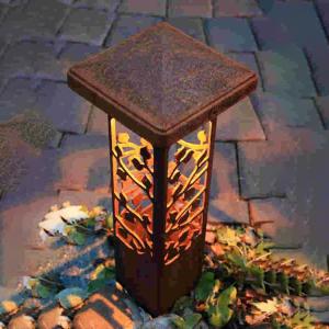 Wholesale Backyard Led Bollard Lights Outdoor Corten Steel Discover Beauty And Durability from china suppliers