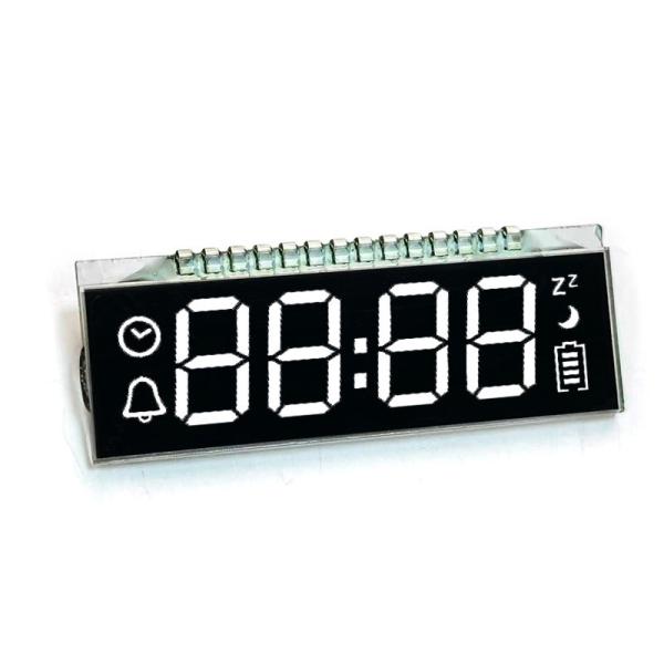 VA Black LCD Display Screen 5V LCD Display PIN Connect With White Backlight