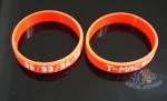 Light Weight Custom Plastic Bracelets Plastic Tattoo Bracelets For Kids