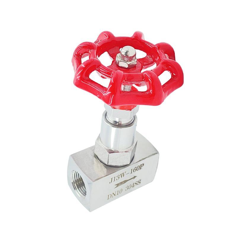 Factory Price J13W 304 316 Stainless Steel Needle Valve with Female Thread