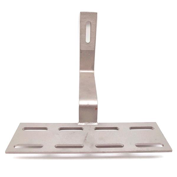 sandblasting SS304 Solar Panel Roof Hooks For Mounting Structure Bracket