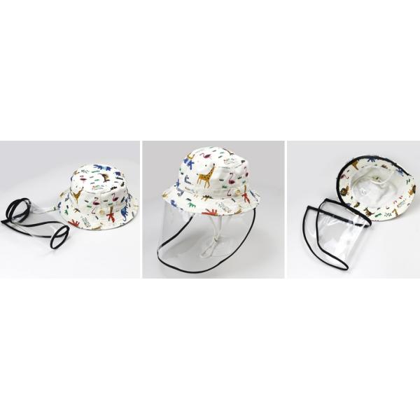 Anti Virus PPE Face Mask Fisherman Bucket Protective Cap With Removeable TPU