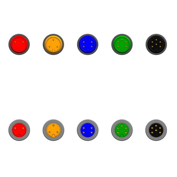 M12 Circular Connector Cable Assembly Overmolding With Pcba Assemblies