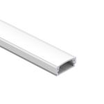 6061 6063 Black LED Strip Aluminium Profile Housing Clear cover