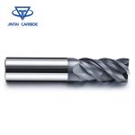 Cemented Tungsten Carbide Indexable Cutters Flatten 4 Flute Hrc45/Hrc55/Hrc65