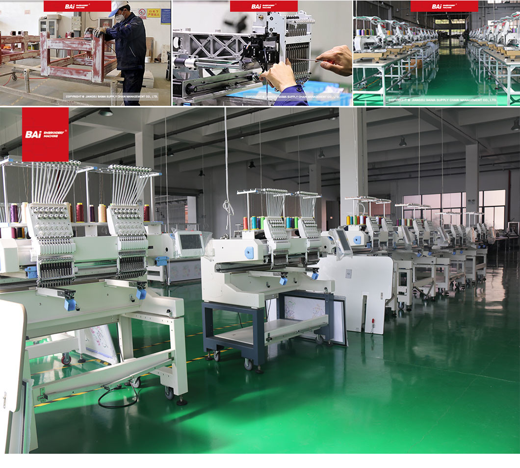 CE Industrial Hat Embroidery Machine