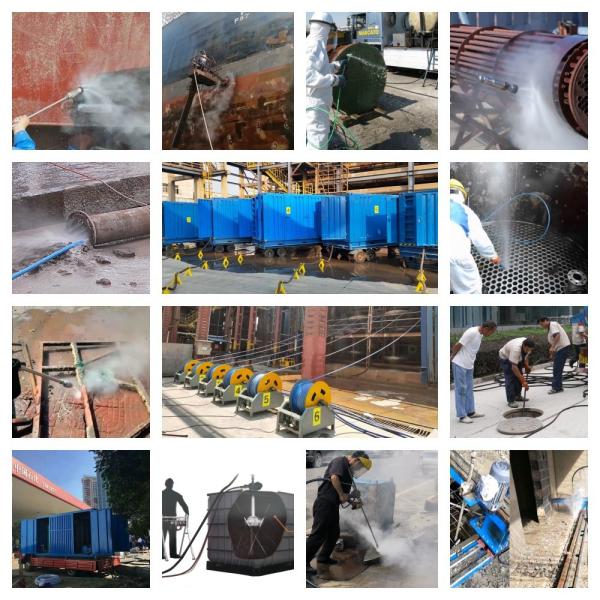 Diesel High Pressure Cold Water Blasting Machine 1000bar-1500bar
