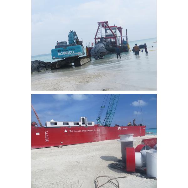 Enclosed Cabin Portable Cutter Suction Dredger For Small Scale Dredging Projects