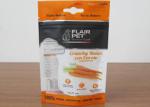 Zip Lock Pet Food Packaging Bag Strong Sealing Plastic Laminated Stand Up