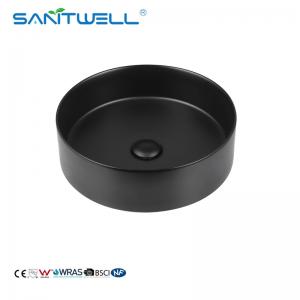 Wholesale Chaozhou Curved Matt Black Ceramic Basin Bathroom Sink Hand Wash Avove Counter Basin from china suppliers