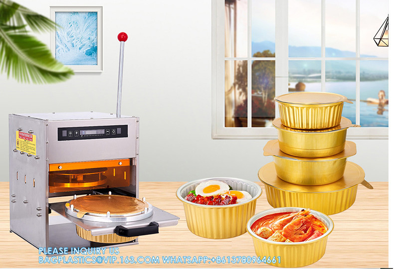 Automatic Electrical Sealing Machines, Sealer, Tray Sealer Aluminum Foil Manual Heat Sealing Machine