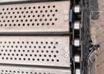 Hinged Plate Chain Link Conveyor Belt 20kgs SS304 Corrosion Resistant