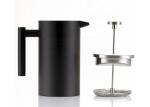 Double Walled Cafetiere 8 Cup Metal French Press Stainless Steel Coffee Maker