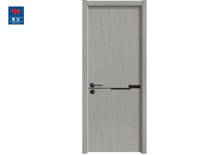 Veneer Pine Wooden Eco Friendly Doors 950*2100mm
