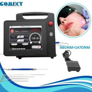 Wholesale Blood Vessels Removal EVLT Laser Machine Dual Wavelength 980nm 1470nm Varicose Veins Beauty Personal Care from china suppliers
