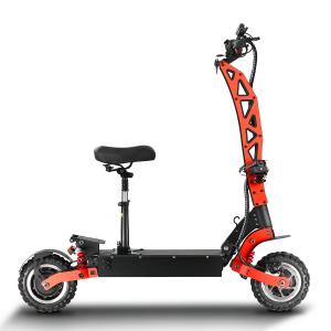 Wholesale 60V 28/33/38AH Battery 5600W Motor Scooter Max Speed 85KM/H Electric Scooter for Adults from china suppliers
