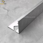 Tile Trim Aluminum 10mm 15mm Square Hole Polish Red Gold / Silver