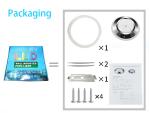 300MM 316LSS Wall Mounted LED Pool Light 12V IP68 18W 24W 35W