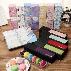 Wholesale Colorful Macaron Packing Cardboard Drawer Box , Eco Friendly Food Packaging from china suppliers