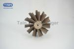 T04B19 T04B18 Shaft Wheel 451309-0003 74*64.6mm 11 Blades Fit Turbo 465242 /