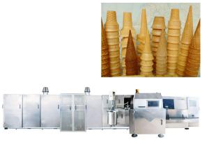 Wholesale Ice Cream Cone Making Waffle Cup Machine 10500Lx2400Wx1800H from china suppliers