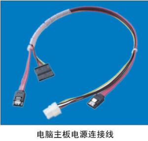 China 15 Pin SATA Cable Harness Assembly Molex ROHS UL HF Certificate on sale