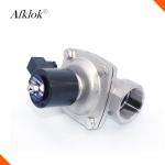 1 1/2" Stainless Steel Normally Closed Solenoid Valve 12v