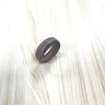 Men Womens Carbon Fiber Ring Rainbow Matte Finish Customized Size