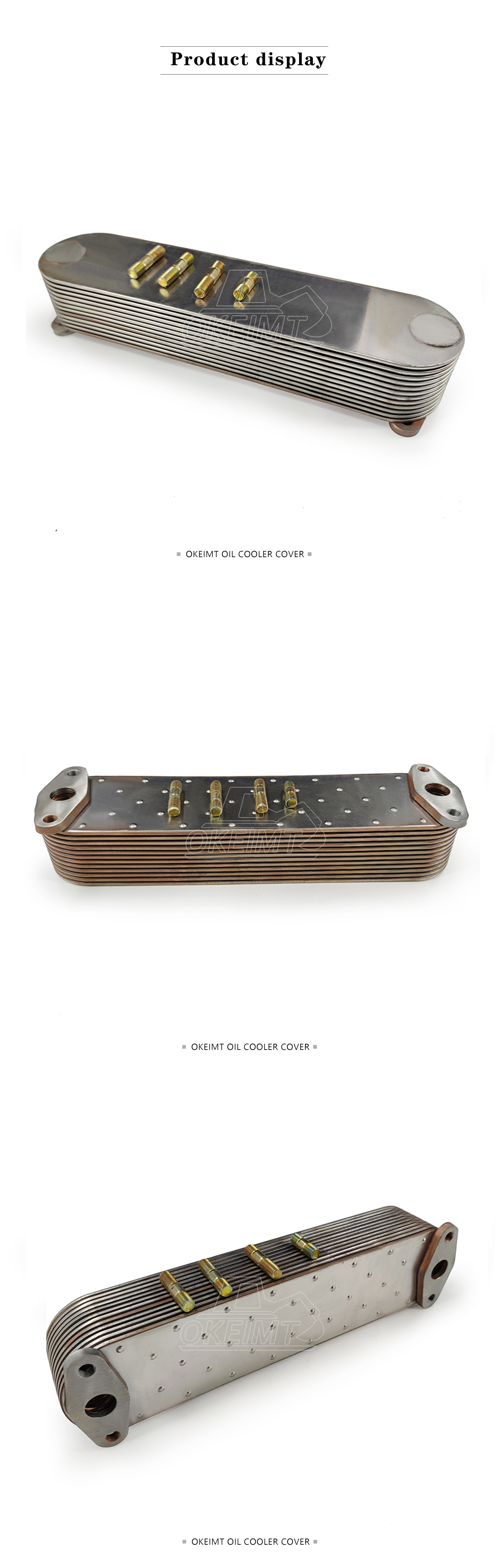 6211-61-2111 Oil Cooler core for Komatsu PC600-3/710-5 6D140-12P WA500-3 GD825