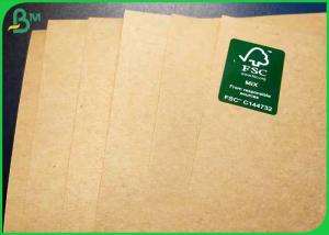 Wholesale Wood Pulp 300g 350g Natual Brown Kraft Food Wrapping Paper In Roll Package from china suppliers