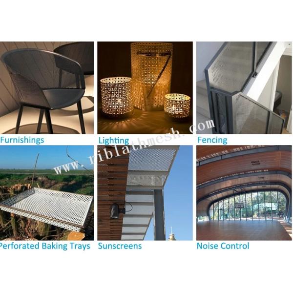 SS316 1mm Round Hole 2m Perforated Metal Mesh