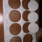 Round Electrostatic Cotton Bacterial Breathing Filter Paper Membrane
