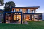 High quality ultra modern prefab homes in light gauge steel frame prefab house