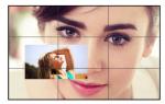 55inch 240W 1920x1080 LCD Video Wall Display For Conference Room