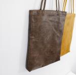 Korea retro minimalist literary fresh wild solid color PU shoulder bag shopping