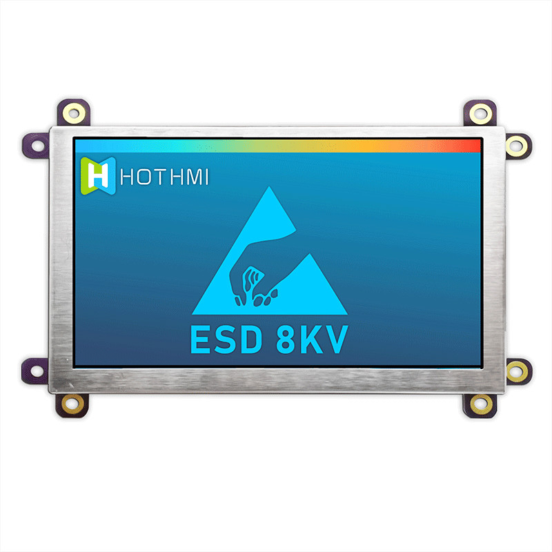 Industrial VGA HI LCD Module , 600cd/M2 5 Inch LCD Screen HI TFT-050T61SVHDVNSDC