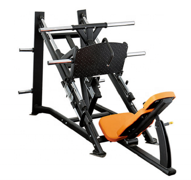 Commercial Gym Equipment Adjustable Bench 45 Degree Leg Press Plate Loaded