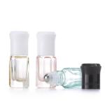 Octagonal Small Massage Roller Bottles Steel Ball Essential Oil Bottle Vials