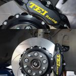 4 Piston Racing Caliper Kia Big Brake Kit With 330*28 MM High Carbon Disc Racing