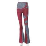 OEM maufactory European and American printed long trousers