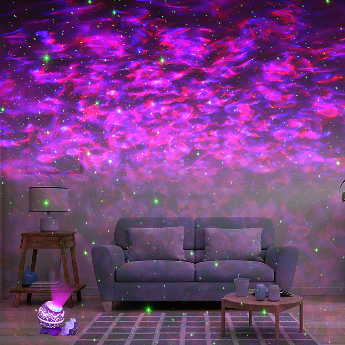 Rotatable Room Dinosaur Egg Star Projector With Remote Timer