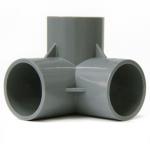 DIY Shoe Rack PVC Tube Fittings 1 Inch 20mm 25mm Right Angle Pipe Fitting