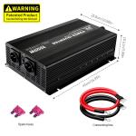Aluminum 3000W Modified Sine Wave Power Inverter 12V To 110/220V