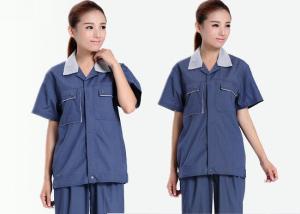 Wholesale Summer Custom Industrial Work Uniforms , Professional Work Uniforms For Adults from china suppliers