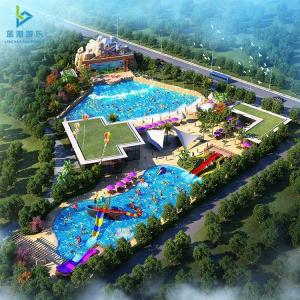 Wholesale Plastic Foam Excellent Water Park Project Plan By Aqua Park Slide Factory from china suppliers