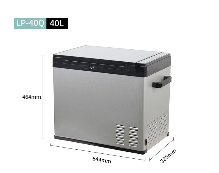 Portable Solar Car Refrigerator Compressor Cooler for Travel DC 12V Camping Car Freezer Ice