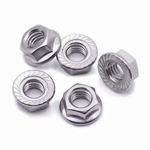 Wholesale High-Strength M2*4 Stainless Steel Flange Nuts For Industrial Application from china suppliers