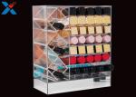 46 Holders Acrylic Cosmetic Box Mirror 7 Floors Organizer Storage Box