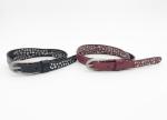 1.3cm Width Studded Waist Belt , Cool Studded Belts 95 - 125cm Length